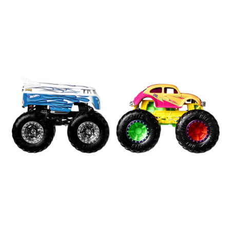 HW MONSTER TRUCKS DEMOLITION DUO ASST