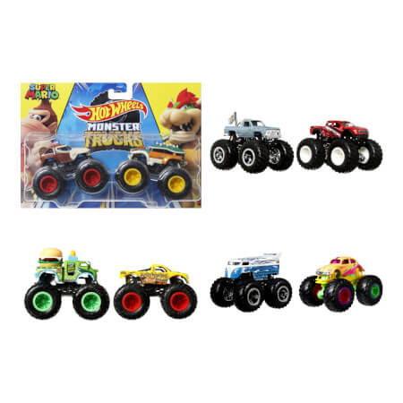 HW MONSTER TRUCKS DEMOLITION DUO ASST