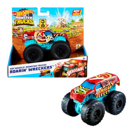 HW MONSTER TRUCKS ŽAREČE IN HREŠČEČE RAZBITINE ASST