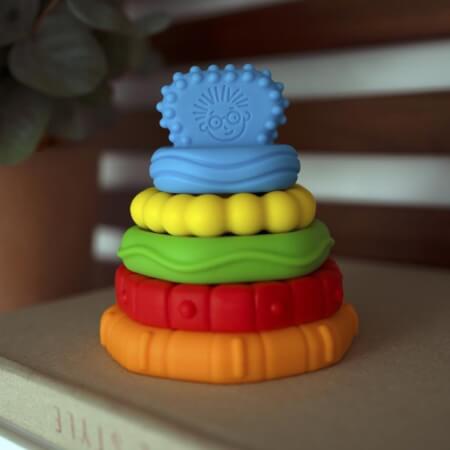 Stack&Teethe™ 2v1 Stacking Teether 0m+