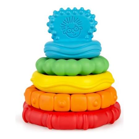 Stack&Teethe™ 2v1 Stacking Teether 0m+