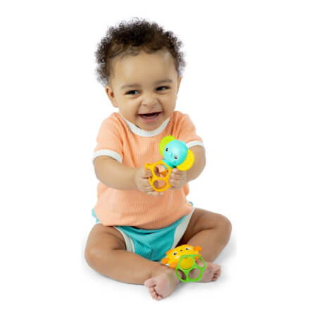 L Igrača l Soother Pals™ Easy-Grasp Teethers 2 kosa 3m+