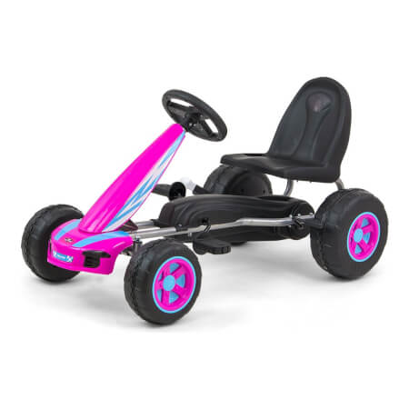 Otroški gokart Viper roza