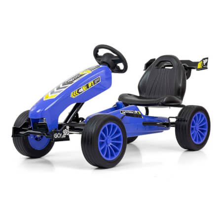 Otroški gokart na pedala Raketa modra