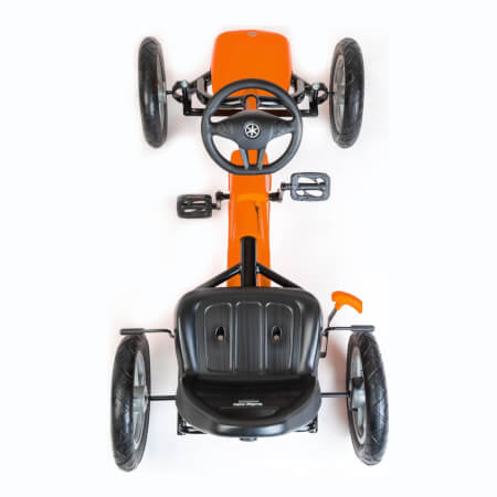 Otroški gokart na pedala Go-kart Buggy oranžna