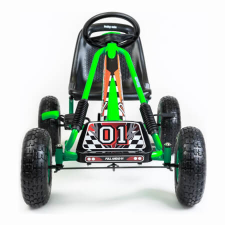 Otroški gokart Razor zelen