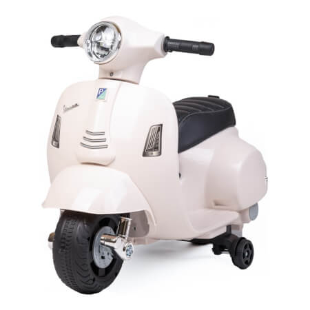 Otroško električno motorno kolo Vespa belo