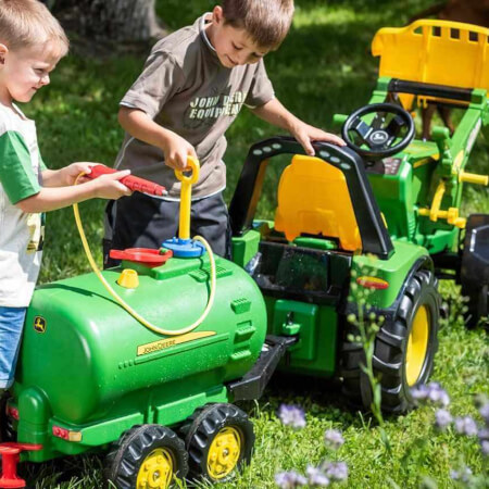 Rolly Toys John Deere Farmtrac zeleni traktorski nakladalnik s pedali