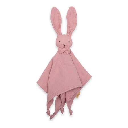 Muslinska spalna podloga Rabbit pink