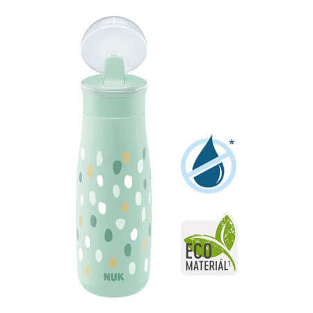 Otroška steklenička NUK Mini-Me Flip 450 ml (12+ m.) zelena