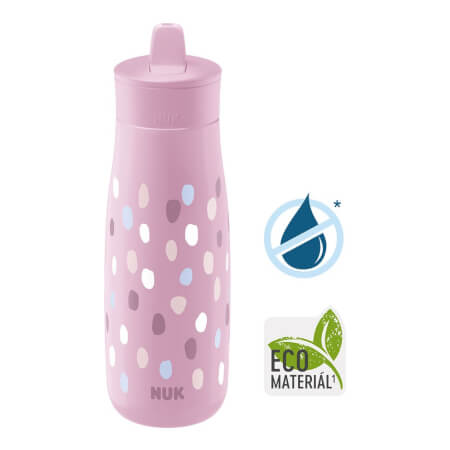 Otroška steklenička NUK Mini-Me Flip 450 ml (12+ m.) roza