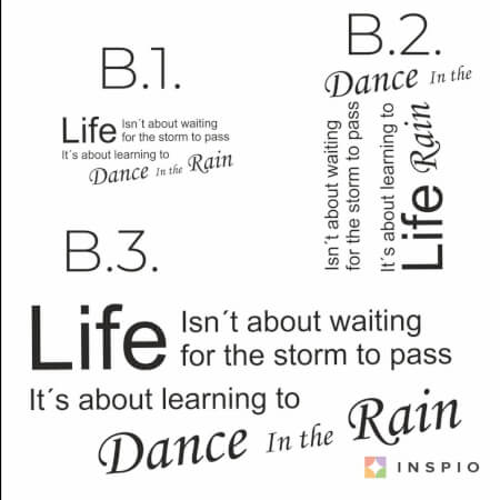 Nalepka – Dance in the Rain (Pleši v dežju)