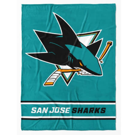 NHL San Jose Sharks Osnovna odeja