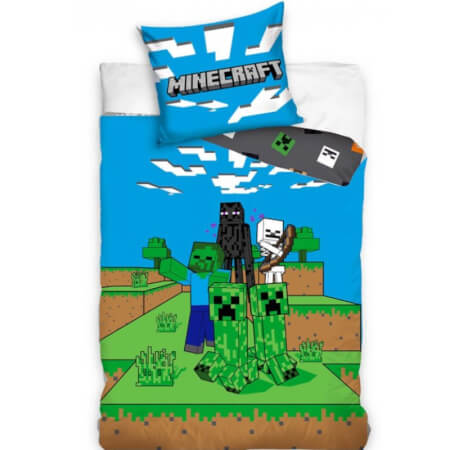 Otroška posteljnina - Minecraft Mob Monsters