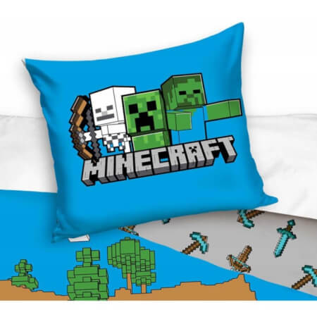 Otroška posteljica Minecraft Čas za rudarjenje