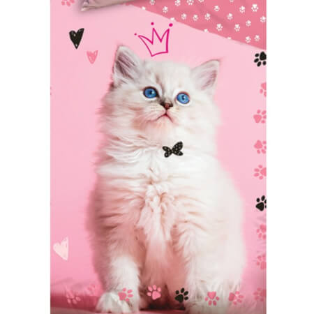 Bombažna posteljnina Kitty Princess