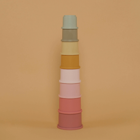 Stacking skodelice Pink