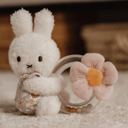 Hrestač s kroglicami Miffy Vintage rože