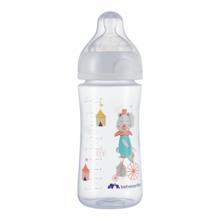 Otroška steklenička Emotion 270ml 0-12m Bela