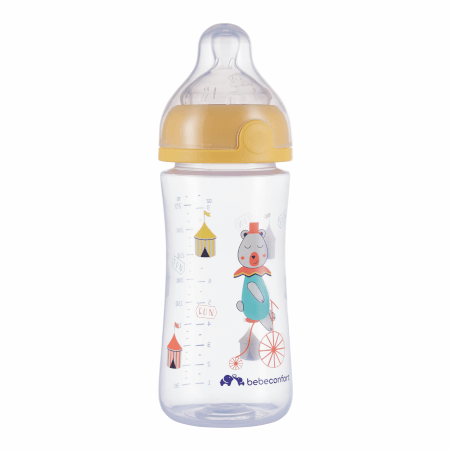 Otroška steklenička Emotion 270ml 0-12m Rumena