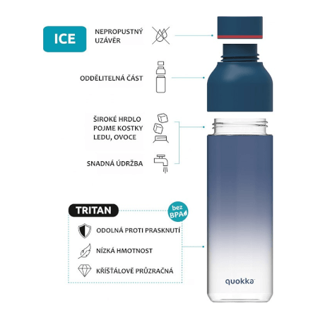 Plastična steklenica Ice Offset Botanical 840 ml