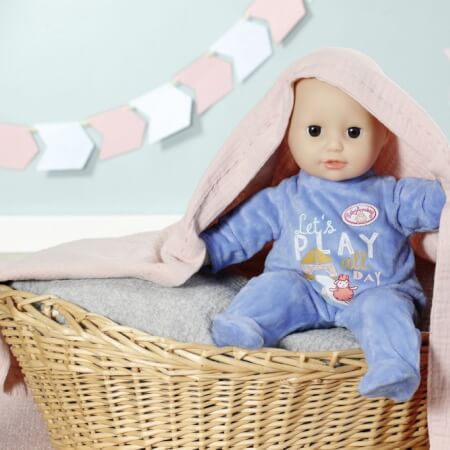 Baby Annabell Mali trampolini modri, 36 cm