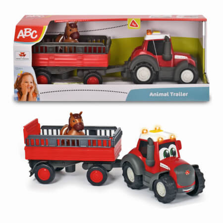 ABC Traktor Massey Ferguson s prikolico 30 cm