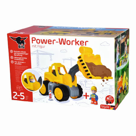 BIG Power Kolesni nakladalnik s figuro 47 cm