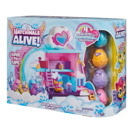 IGRALNI SET HATCHIMALS MAVRIČNI SVET / VALJENJE V VODI