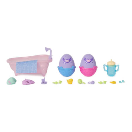 HATCHIMALS ŽIVALI V KADI S SPREMEMBO BARVE