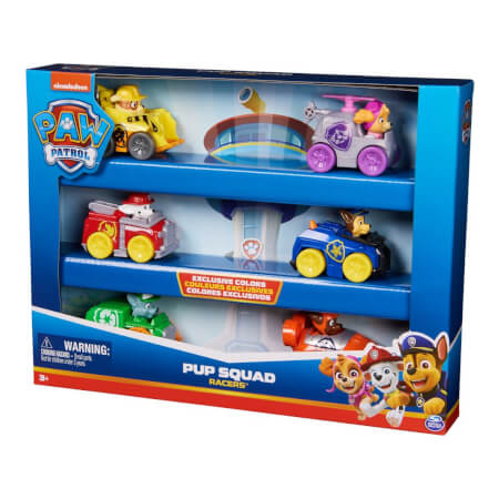 PAW PATROL MULTIPACKING MINI AVTOMOBILI