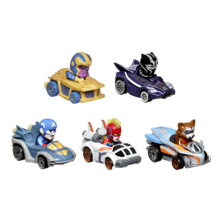 HW RACERVERSE MARVEL 5PCS AVTO